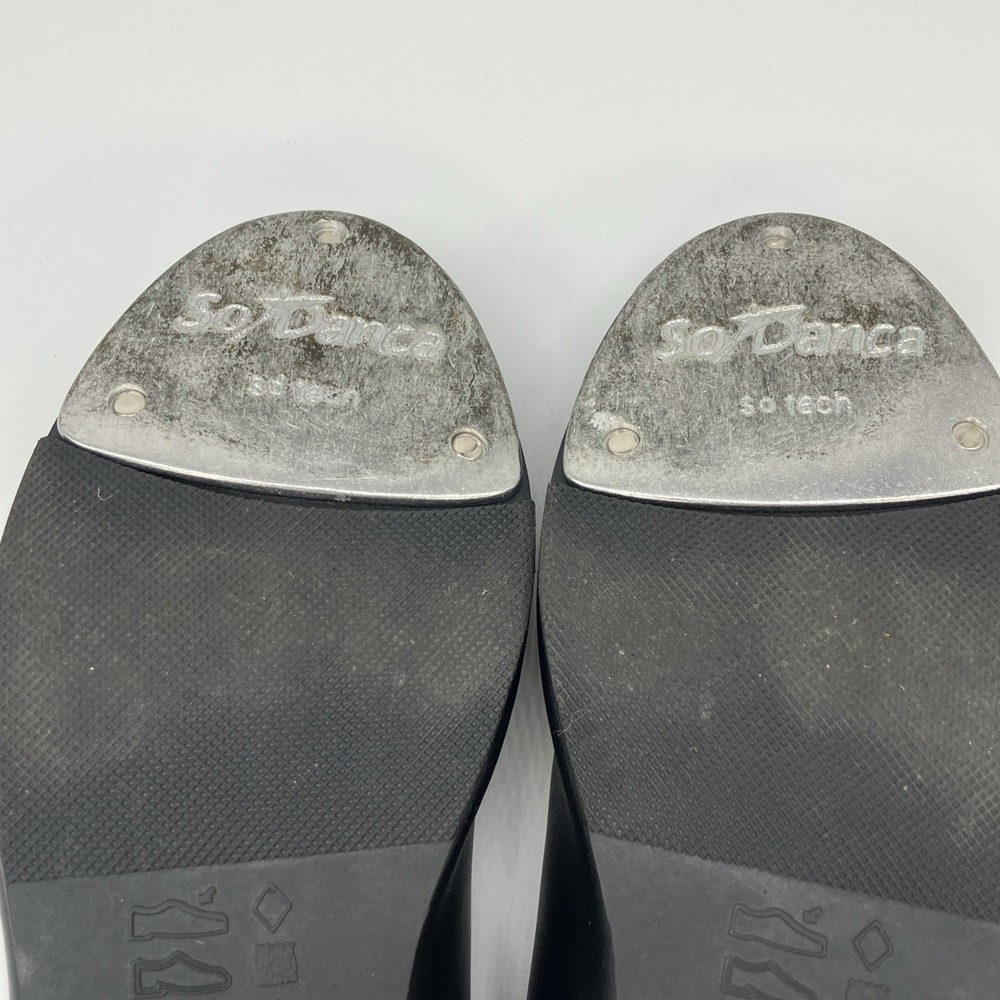 Tap Dance Shoes Women 10.5 Wide Black - Picture 12 of 14
